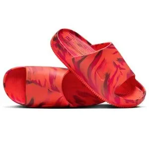 Nike Calm SE Marble Picante Red FV5637-600 Men\'s Water-Friendly Foam Slides NIKE CALM SLIDE SE MARBLE PICANTE RED-PICANTE RED SANDALS  main image 4